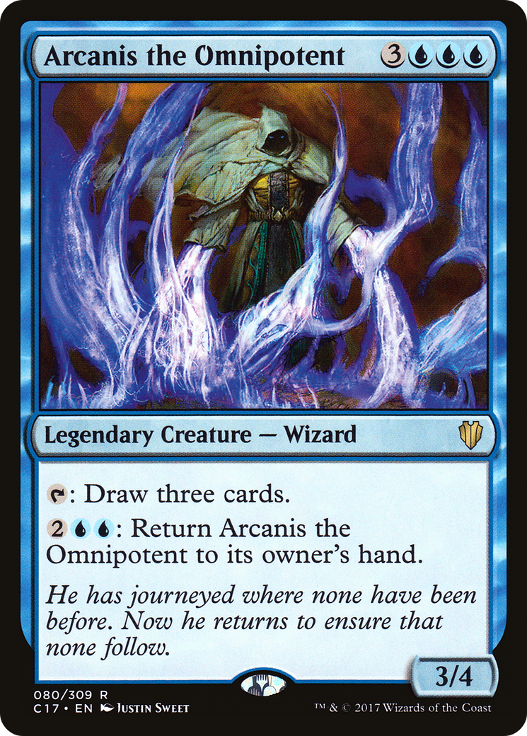Arcanis the Omnipotent (C17-080) [Commander 2017]
