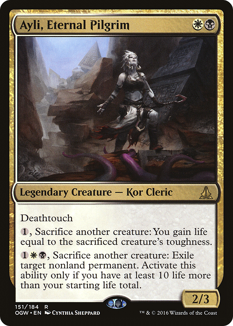 Ayli, Eternal Pilgrim (OGW-151) [Oath of the Gatewatch] Foil