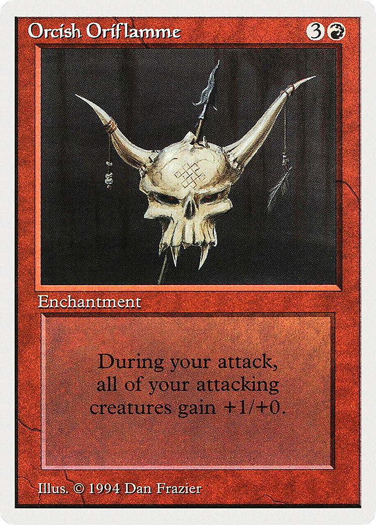 Orcish Oriflamme (SUM-169) [Summer Magic / Edgar]