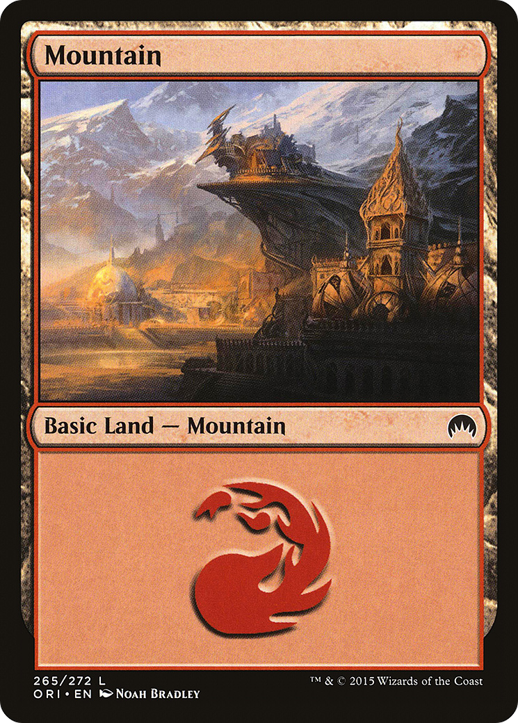 Mountain (ORI-265) [Magic Origins] Foil