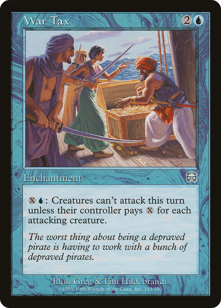 War Tax (MMQ-113) [Mercadian Masques] Foil