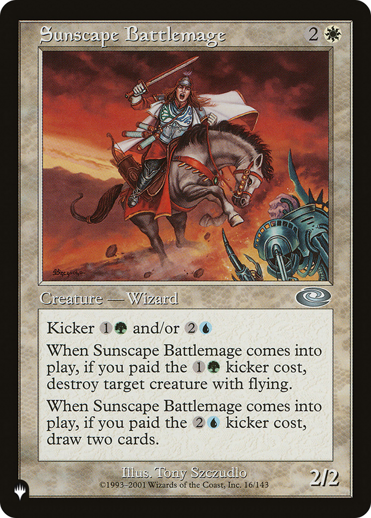 Sunscape Battlemage (LIST-PLS-16) [The List]