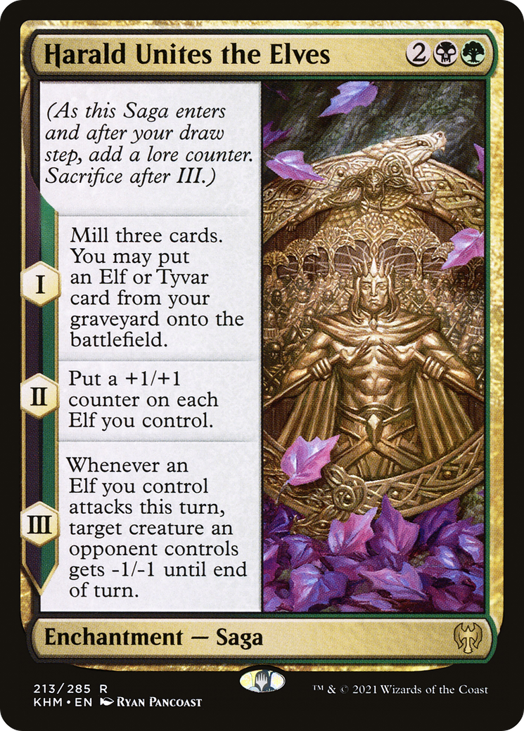 Harald Unites the Elves (KHM-213) [Kaldheim]