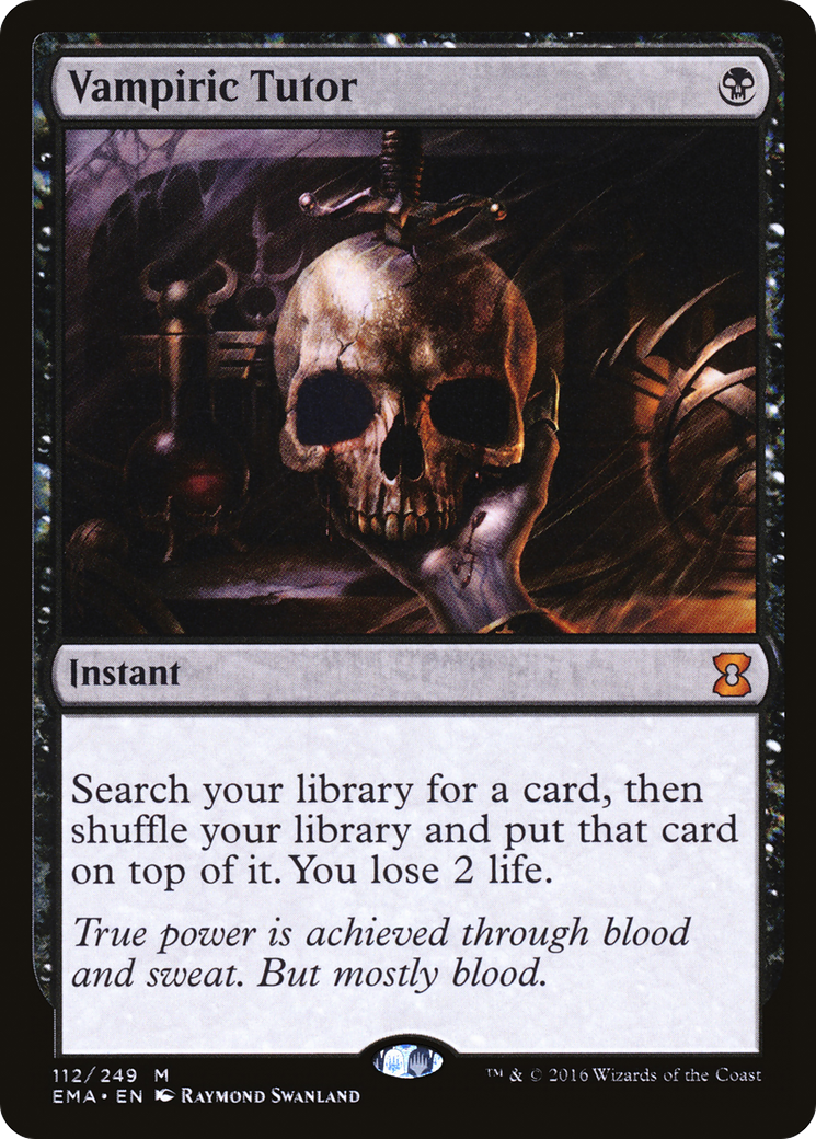 Vampiric Tutor (EMA-112) [Eternal Masters]