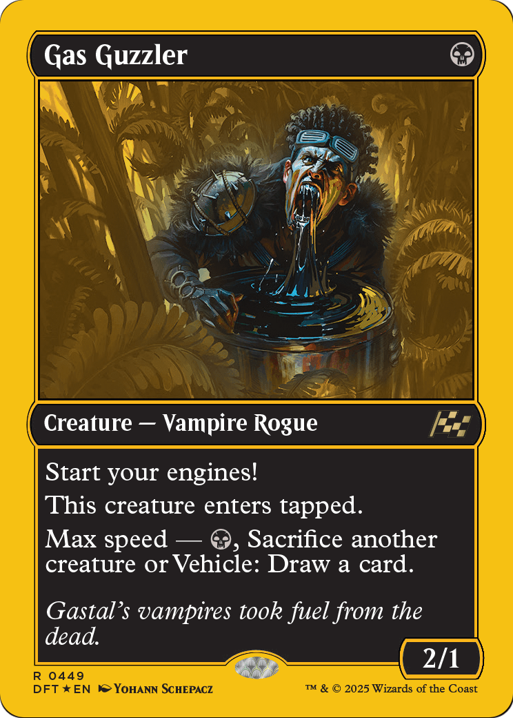 Gas Guzzler (First-Place Foil) (DFT-449) [Aetherdrift] Foil