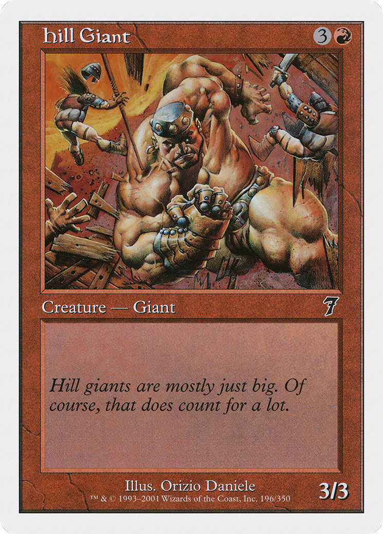 Hill Giant (7ED-196) [7th Edition]