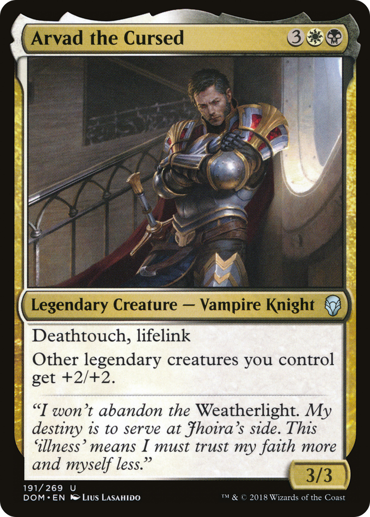 Arvad the Cursed (DOM-191) [Dominaria] Foil