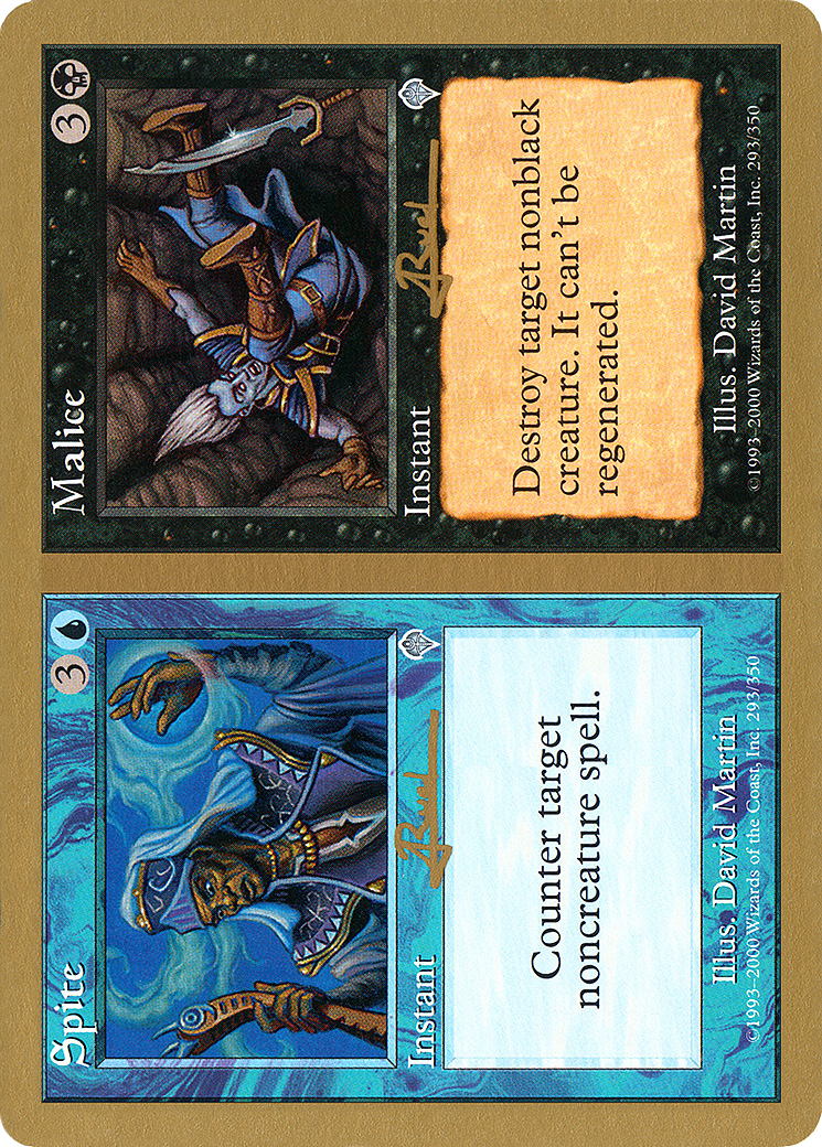Spite // Malice - 2001 Antoine Ruel (INV) [World Championship Decks 2001]