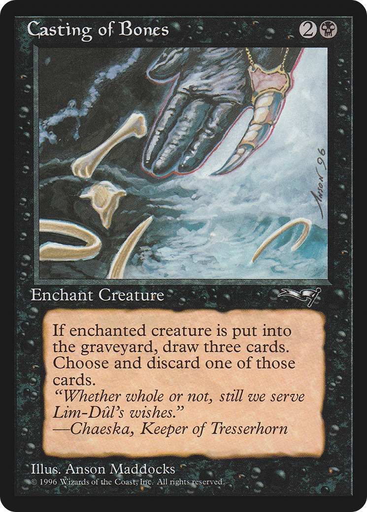Casting of Bones (ALL-003) [Alliances]