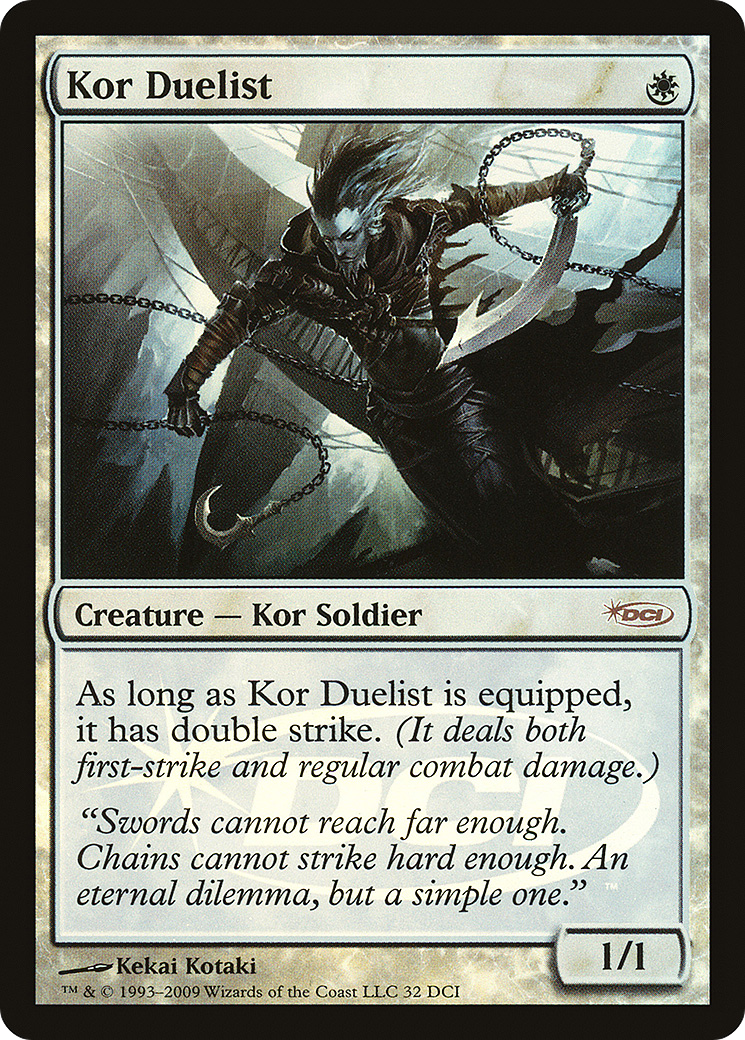 Kor Duelist (WPN-032) [DCI Promos] Foil