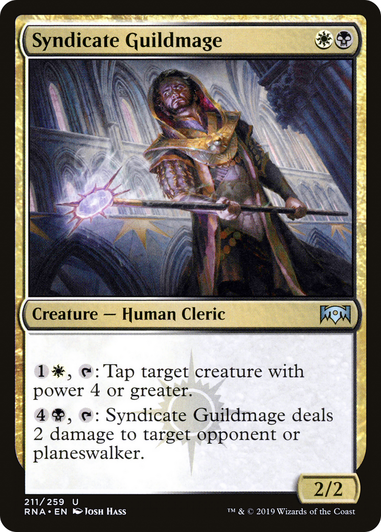 Syndicate Guildmage (RNA-211) [Ravnica Allegiance]