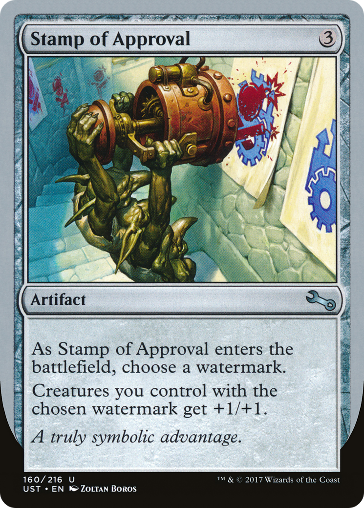 Stamp of Approval (UST-160) [Unstable] Foil