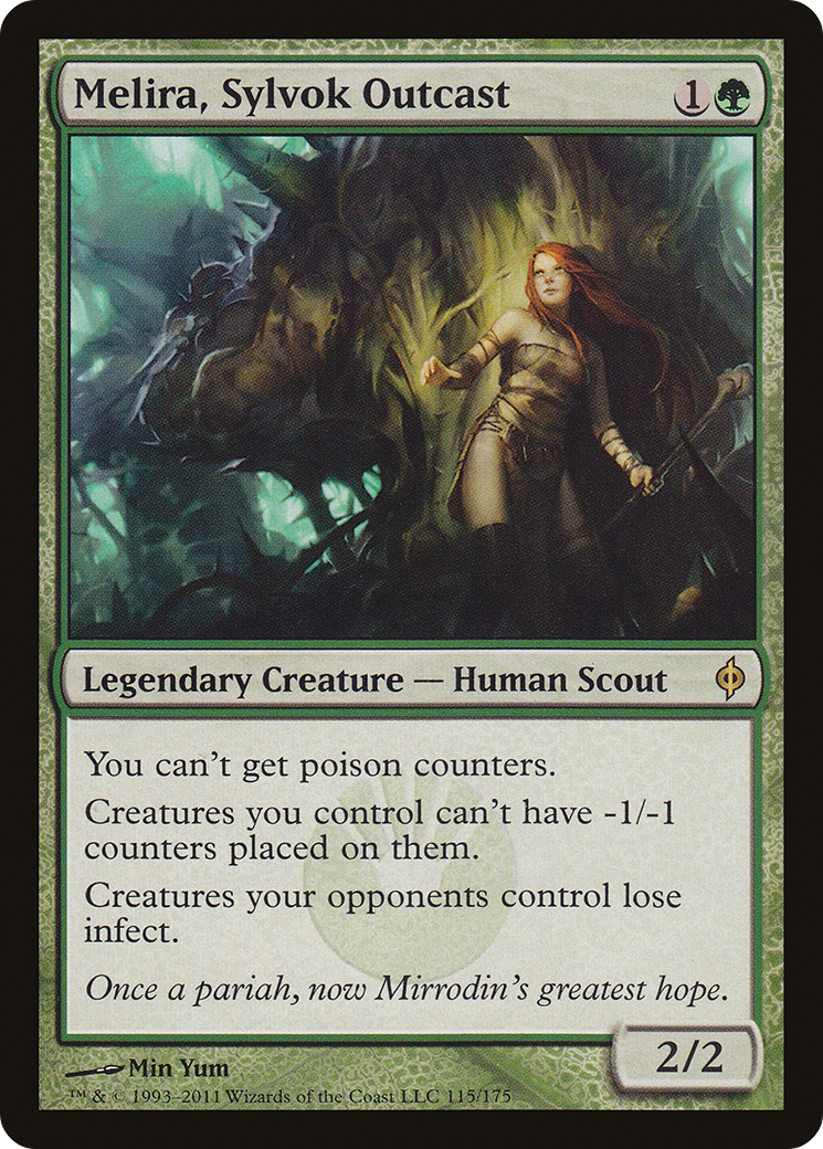 Melira, Sylvok Outcast (NPH-115) [New Phyrexia] Foil