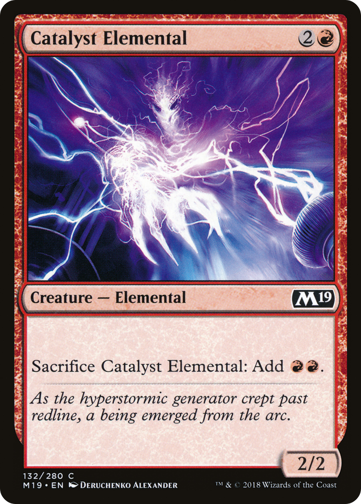 Catalyst Elemental (M19-132) [Core Set 2019] Foil