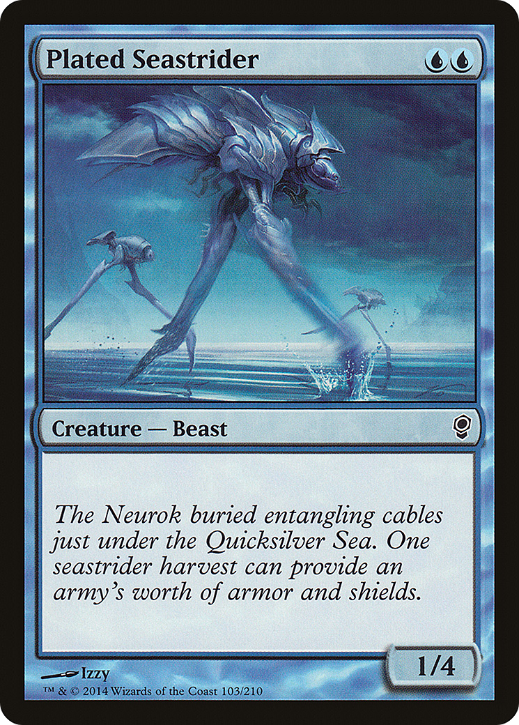Plated Seastrider (CNS-103) [Conspiracy] Foil