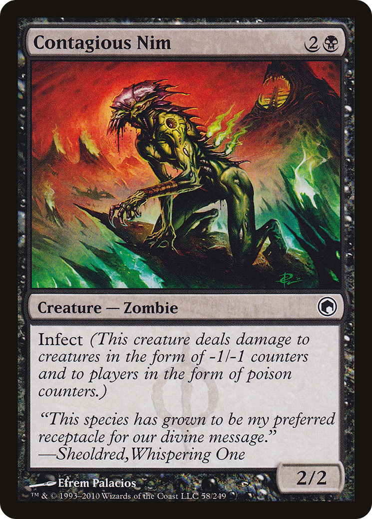 Contagious Nim (SOM-058) [Scars of Mirrodin]