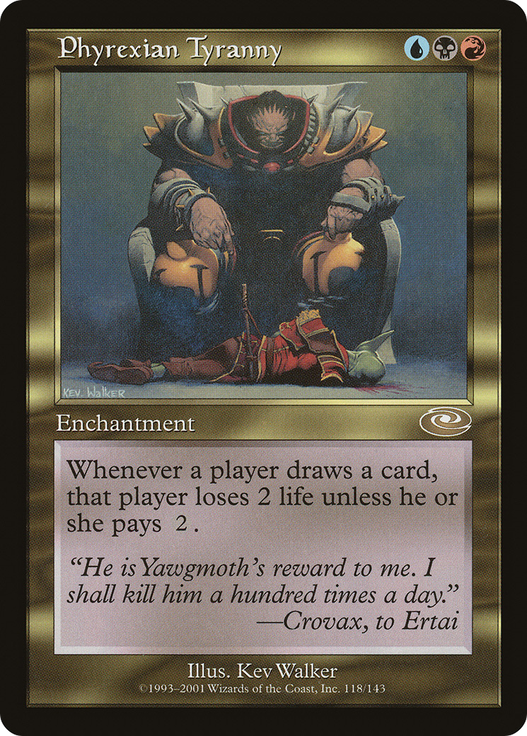 Phyrexian Tyranny (PLS-118) [Planeshift] Foil