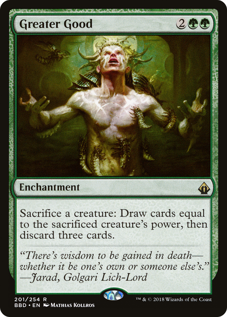Greater Good (BBD-201) [Battlebond] Foil