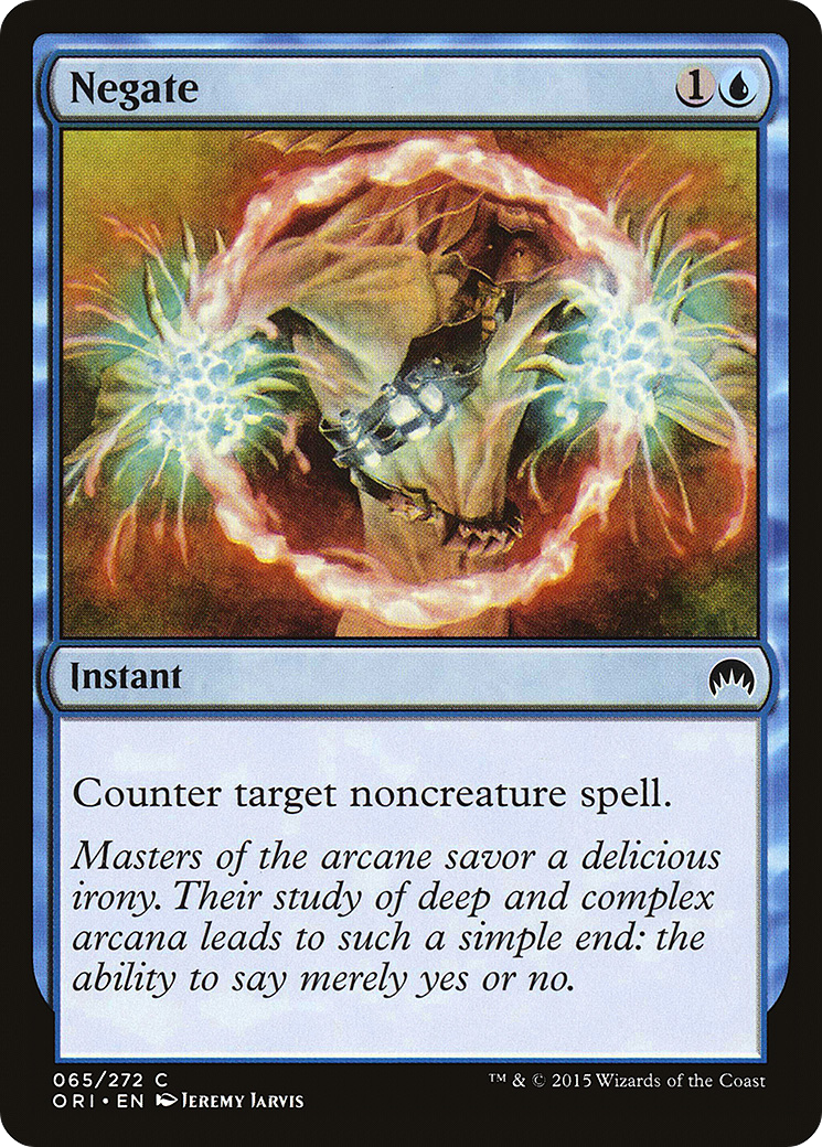 Negate (ORI-065) [Magic Origins] Foil