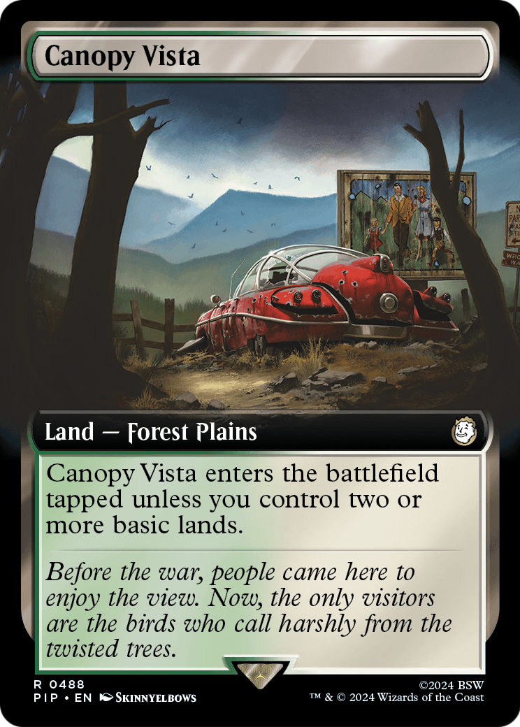 Canopy Vista (Extended Art) (PIP-488) [Fallout] Foil