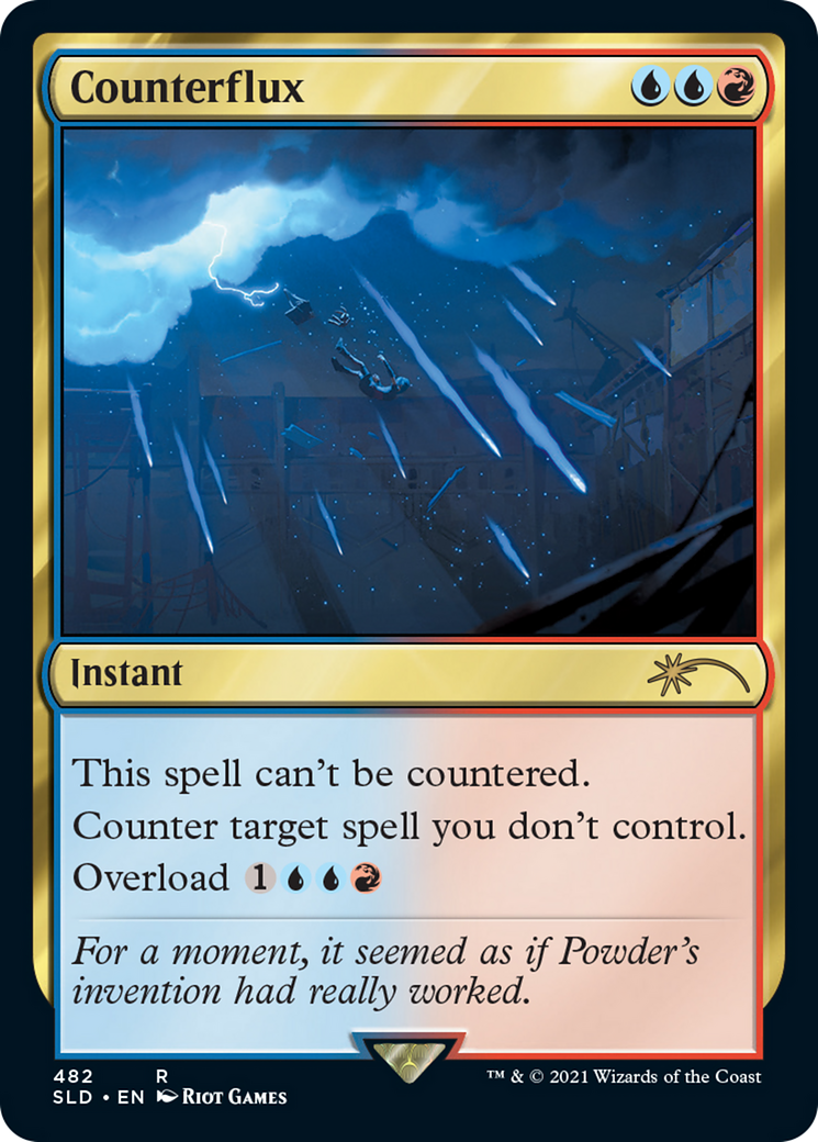 Counterflux (SLD-482) [Secret Lair Drop] Foil
