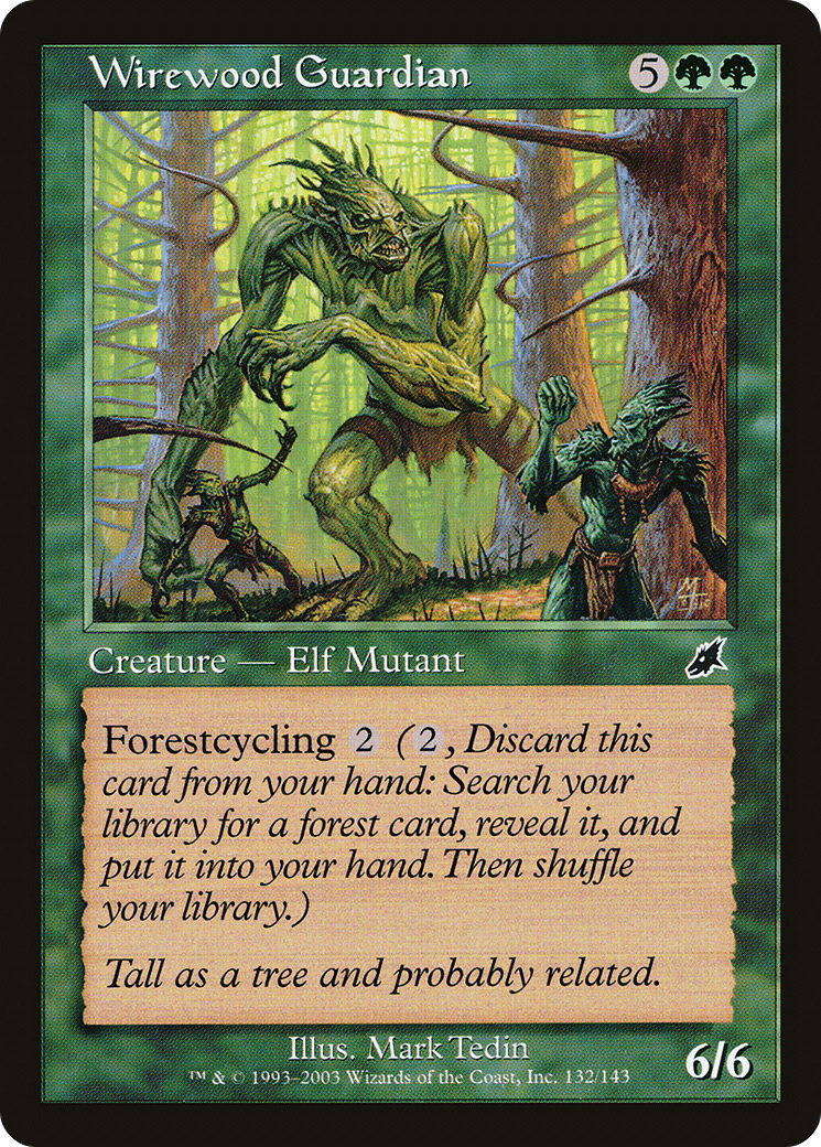 Wirewood Guardian (SCG-132) [Scourge]