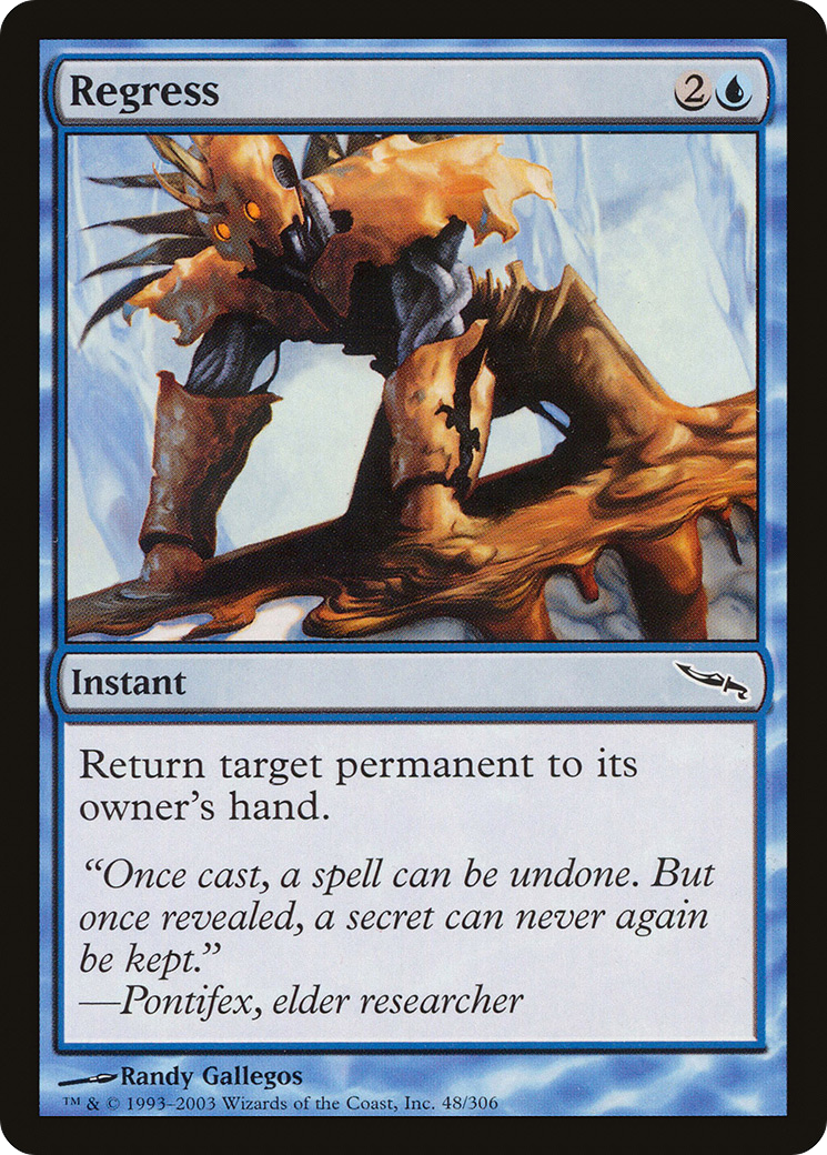 Regress (MRD-048) [Mirrodin]