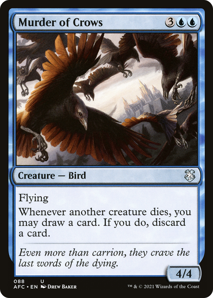Murder of Crows (AFC-088) [Forgotten Realms Commander]
