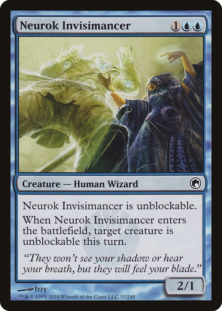 Neurok Invisimancer (SOM-037) [Scars of Mirrodin]