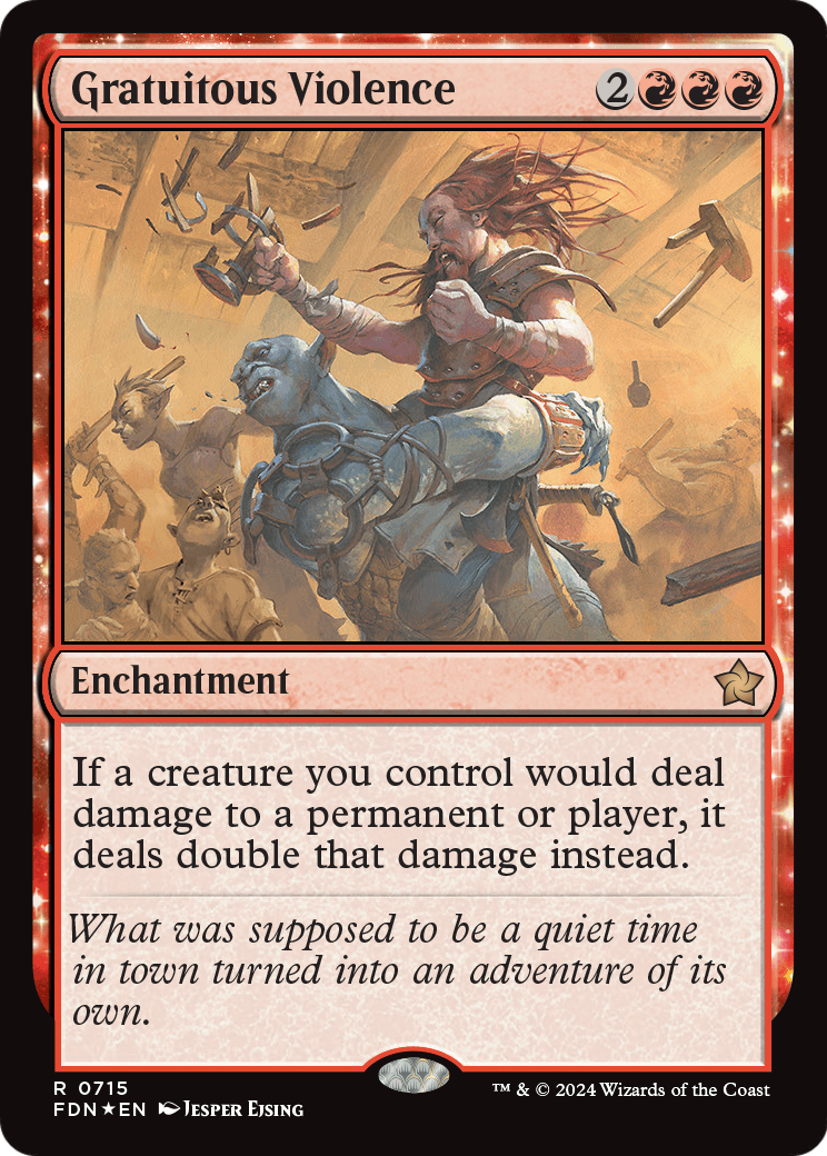 Gratuitous Violence (FDN-715) [Foundations] Foil