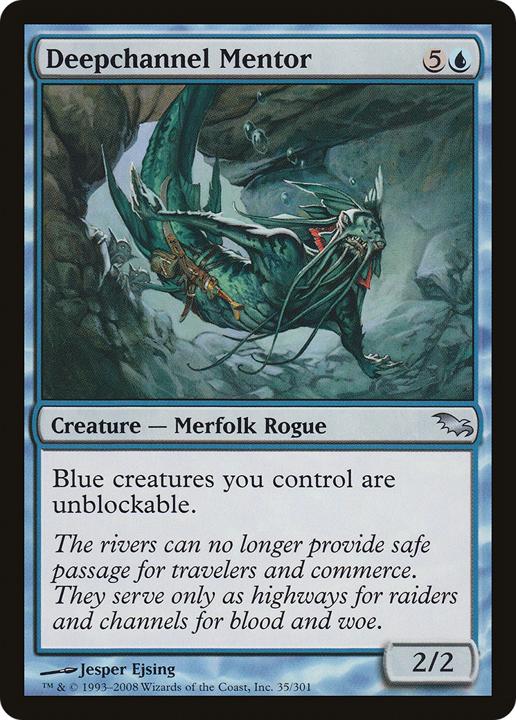 Deepchannel Mentor (SHM-035) [Shadowmoor]