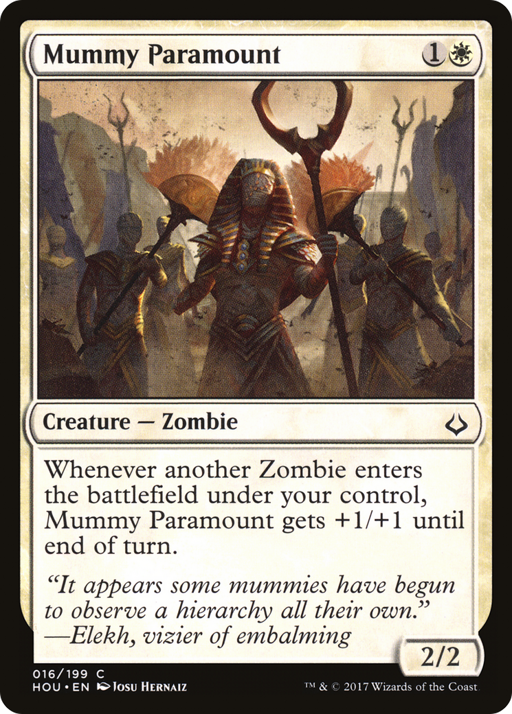Mummy Paramount (HOU-016) [Hour of Devastation] Foil