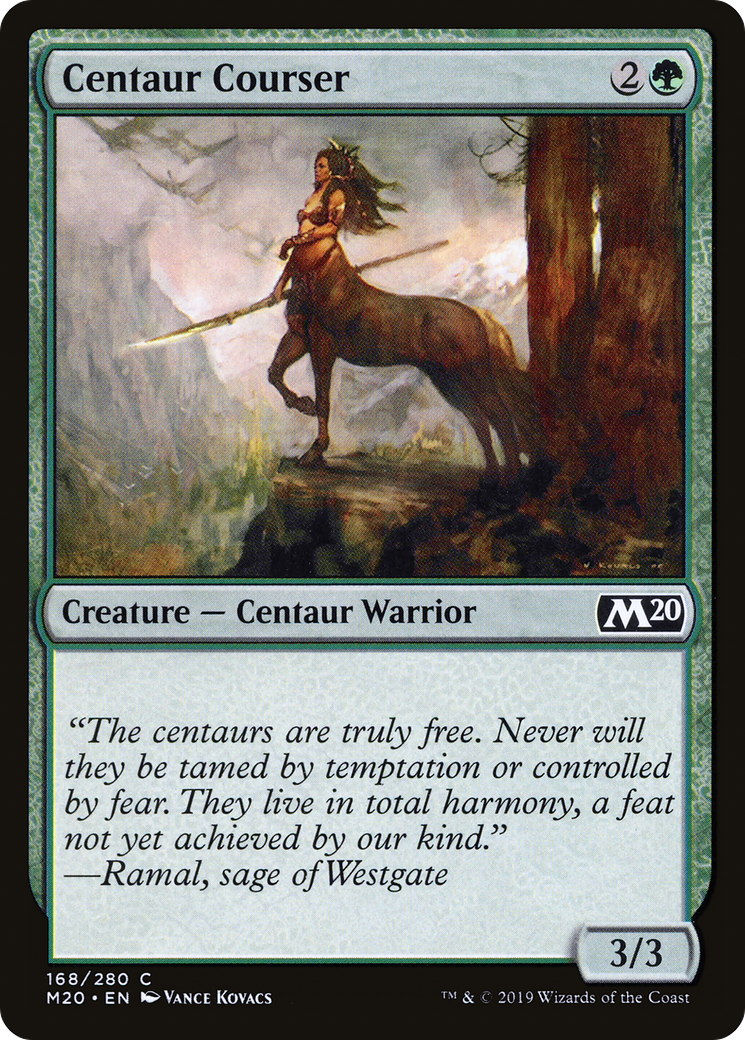 Centaur Courser (M20-168) [Core Set 2020]