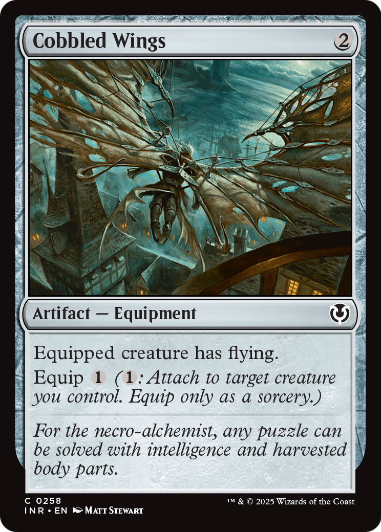 Cobbled Wings (INR-258) [Innistrad Remastered] Foil