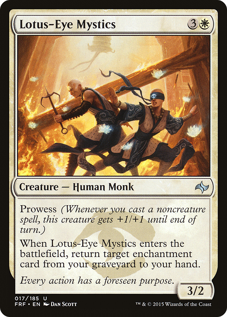 Lotus-Eye Mystics (FRF-017) [Fate Reforged] Foil