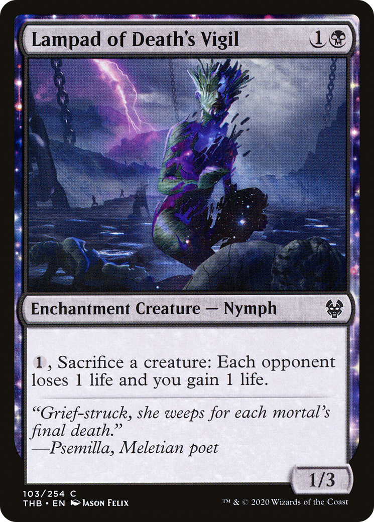 Lampad of Death's Vigil (THB-103) [Theros Beyond Death]