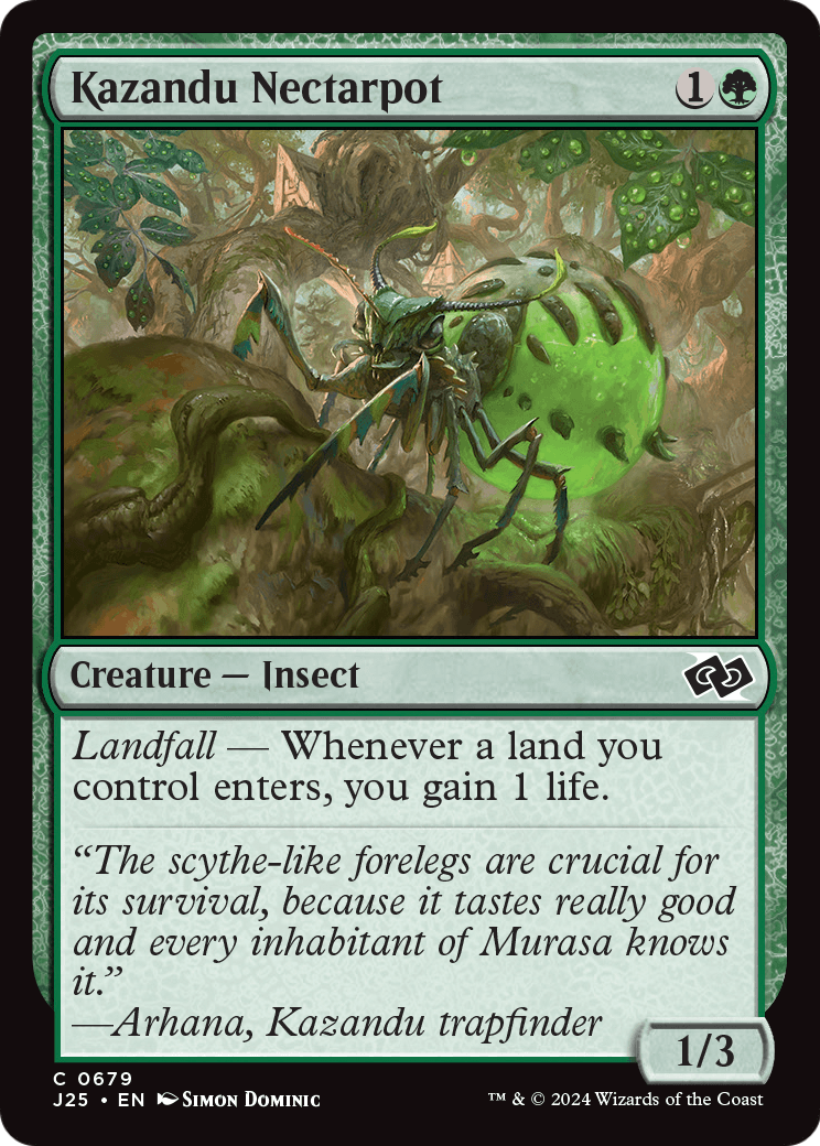 Kazandu Nectarpot (J25-679) [Foundations Jumpstart]