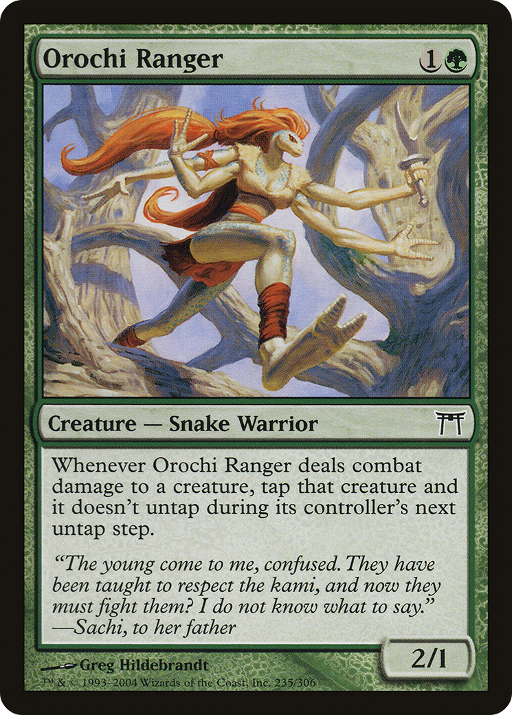 Orochi Ranger (CHK-235) [Champions of Kamigawa] Foil