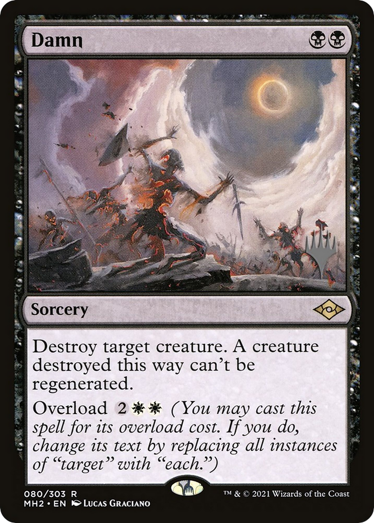 Damn (PPMKM-080) [Promo Pack: Modern Horizons 2 Promos] Foil