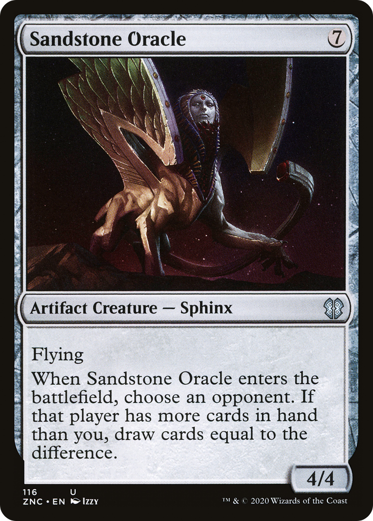 Sandstone Oracle (ZNC-116) [Zendikar Rising Commander]