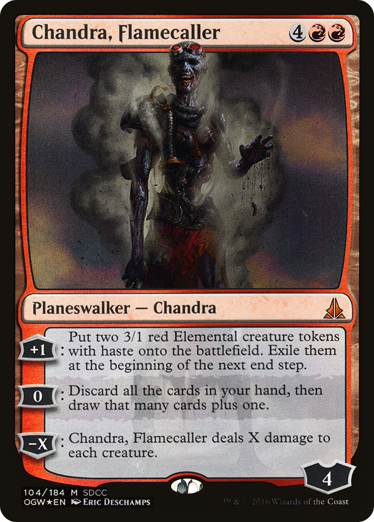 Chandra, Flamecaller (SDCC 2016 Exclusive) (MEDIA-104) [San Diego Comic-Con 2016] Foil