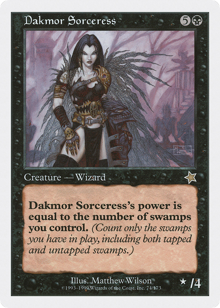 Dakmor Sorceress (S99-074) [Starter 1999]