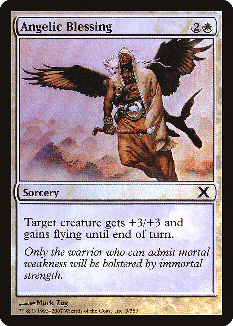 Angelic Blessing (10E-03★) [Tenth Edition] Foil