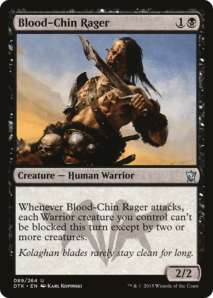Blood-Chin Rager (DTK-089) [Dragons of Tarkir]
