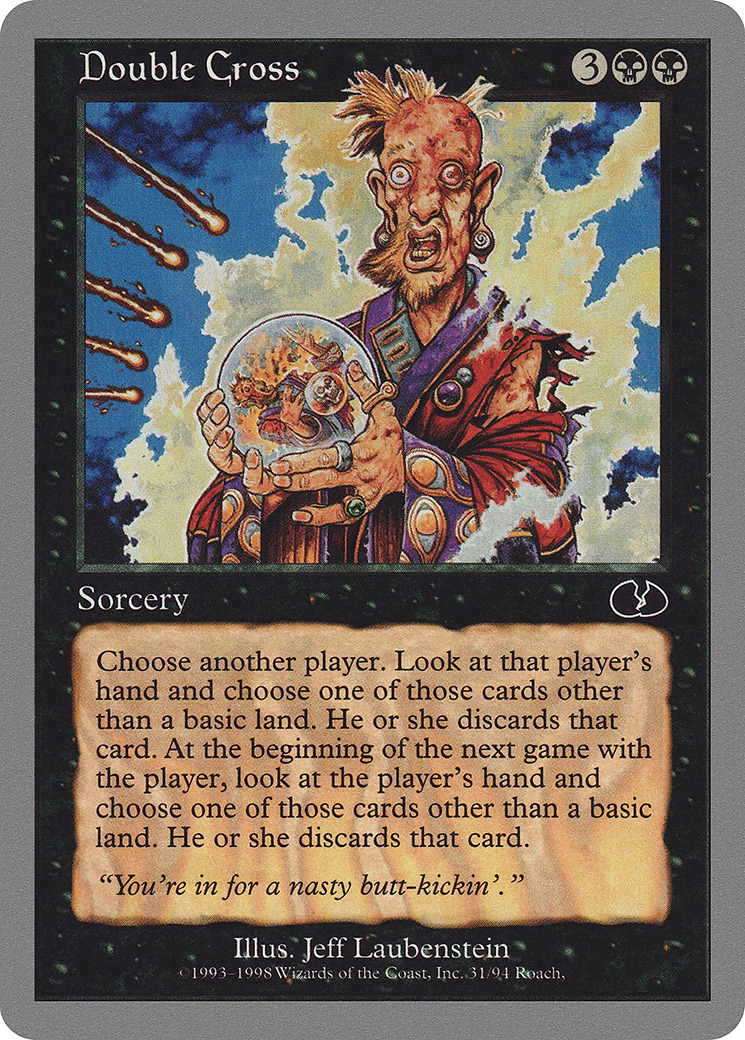 Double Cross (UGL-031) [Unglued]
