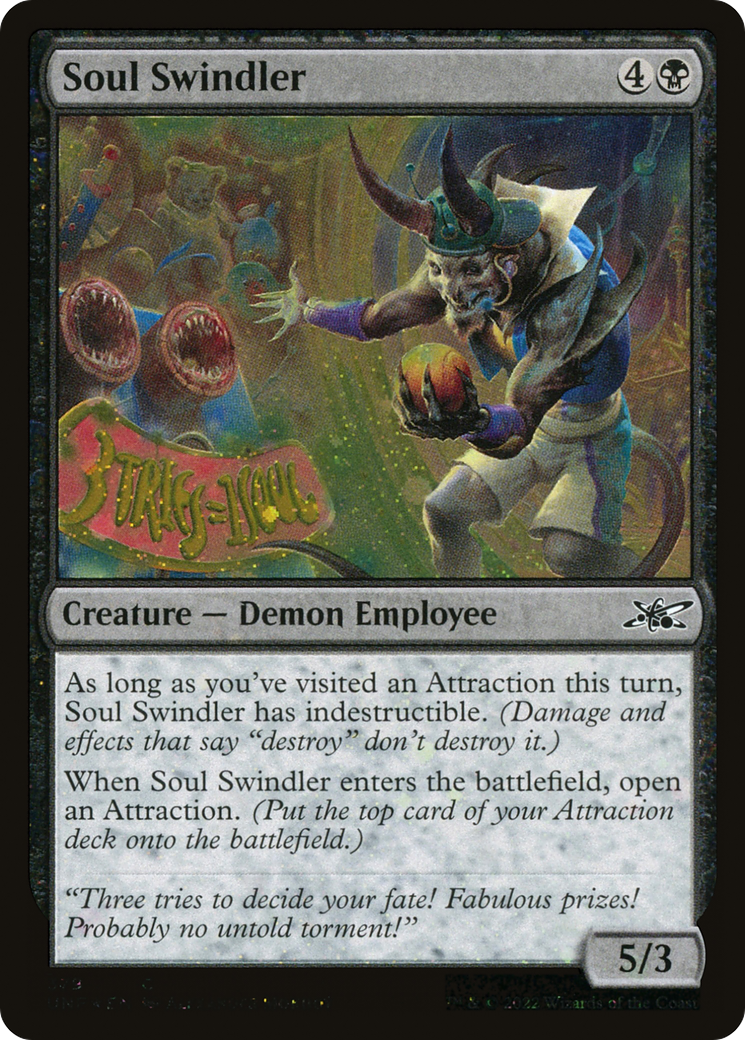 Soul Swindler (Galaxy Foil) (UNF-379) [Unfinity] Foil