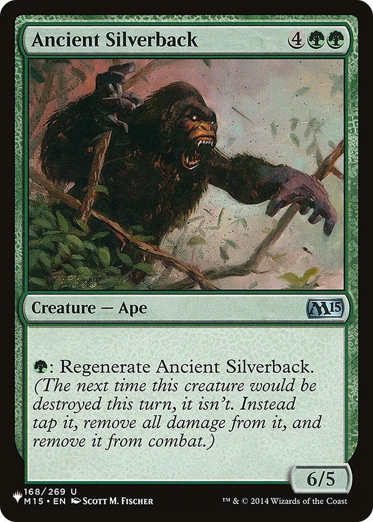 Ancient Silverback (LIST-M15-168) [The List]
