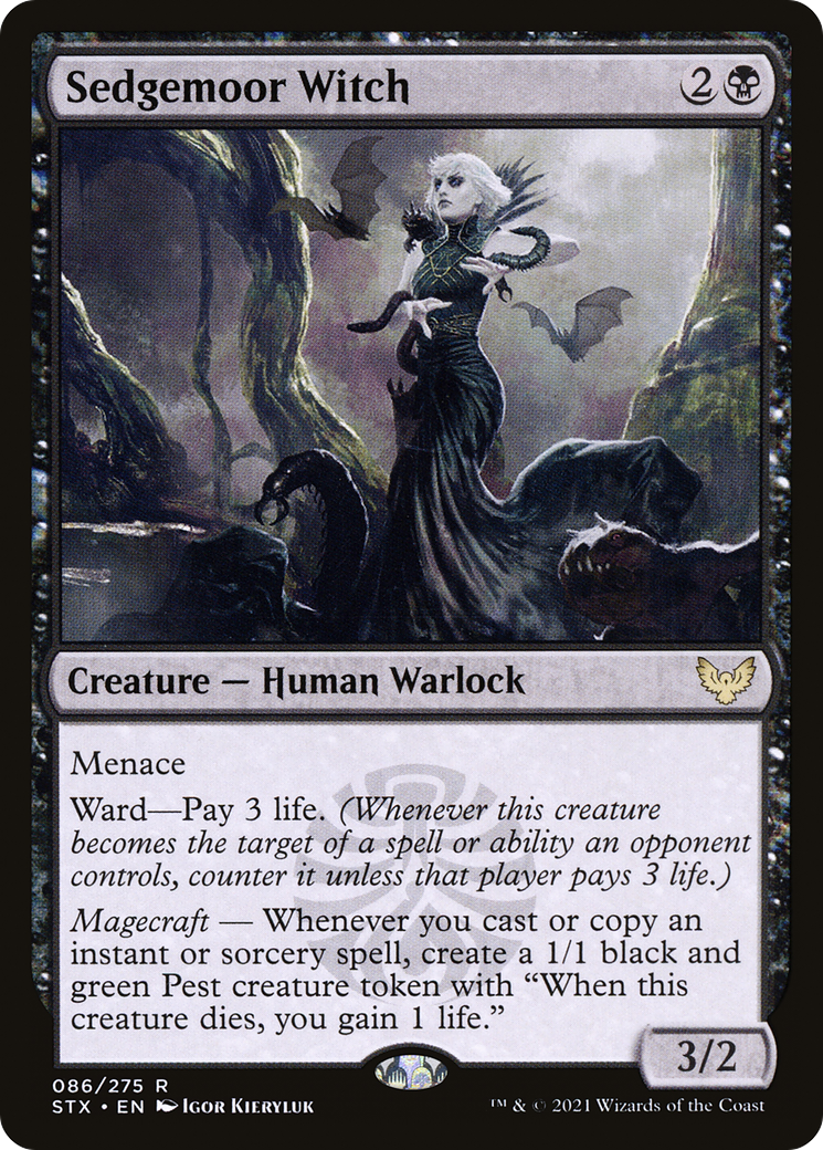 Sedgemoor Witch (STX-086) [Strixhaven: School of Mages]