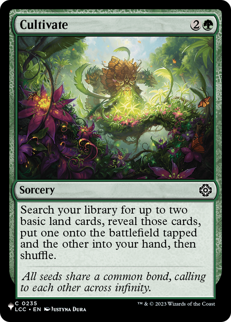 Cultivate (LIST-LCC-235) [The List]