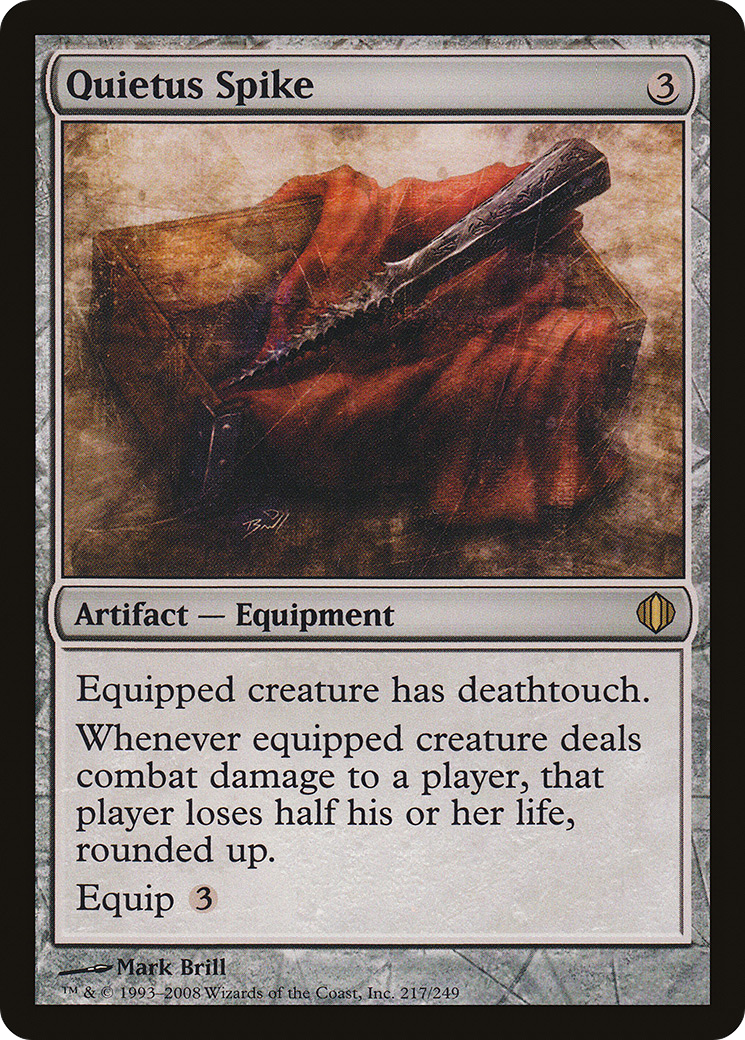 Quietus Spike (ALA-217) [Shards of Alara] Foil